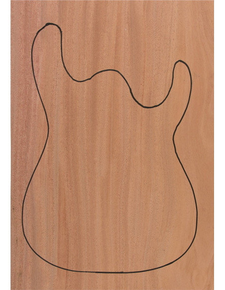 African Mahogany Body 550x380x50mm
