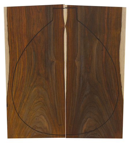 Cocobolo Backs (460x180x4 mm)