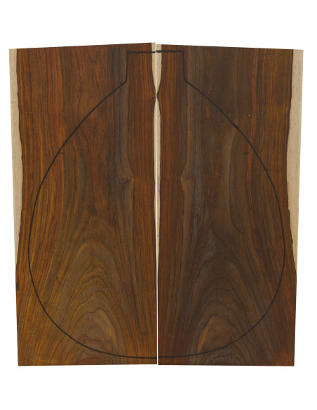 Cocobolo Backs (460x180x4 mm)
