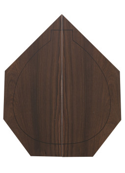 Fondo Palo Santo Madagascar (460x180x4 mm)x2