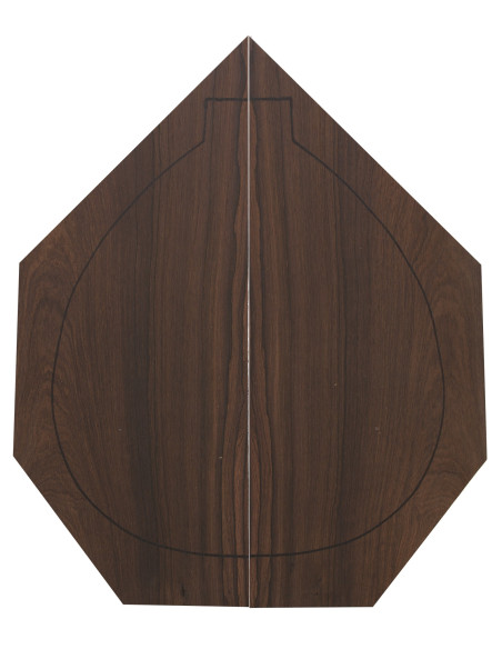 Madagascar Rosewood Backs (460x180x4 mm)x2