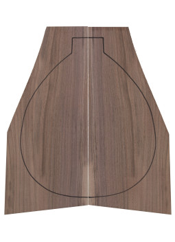Fondos Nogal Europeo (460x180x4 mm)