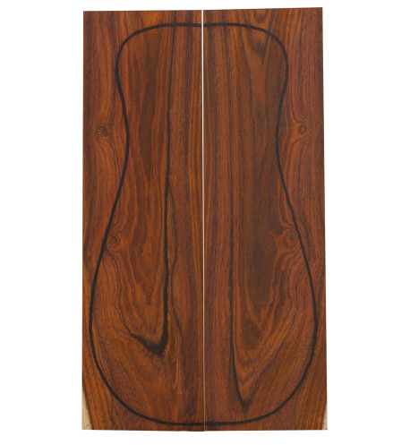 Cocobolo Backs (320x90x3 mm)x2