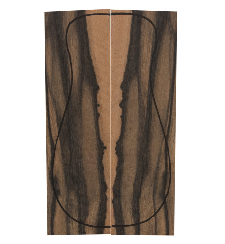 Fondos Ébano Exótico (320x90x3mm)x2