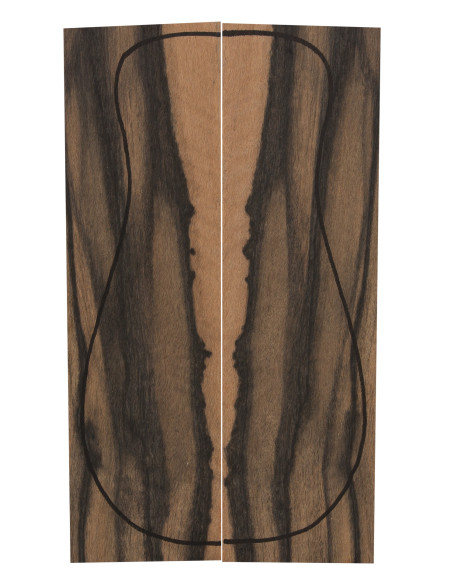 Fondos Ébano Exótico (320x90x3mm)x2