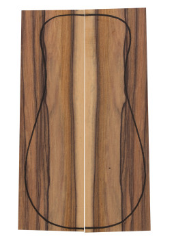 Santos Rosewood Backs (320x90x3 mm)x2