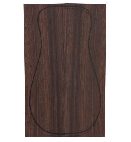 Santos Rosewood Back (320x90x3 mm)x2