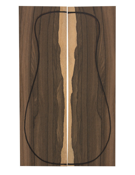 Fondos Ziricote (320x90x3mm)x2