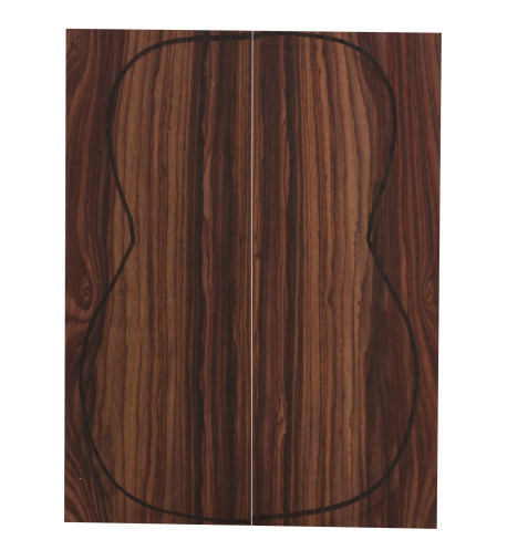 Cocobolo Backs (CITES) (255x90x3mm)x2