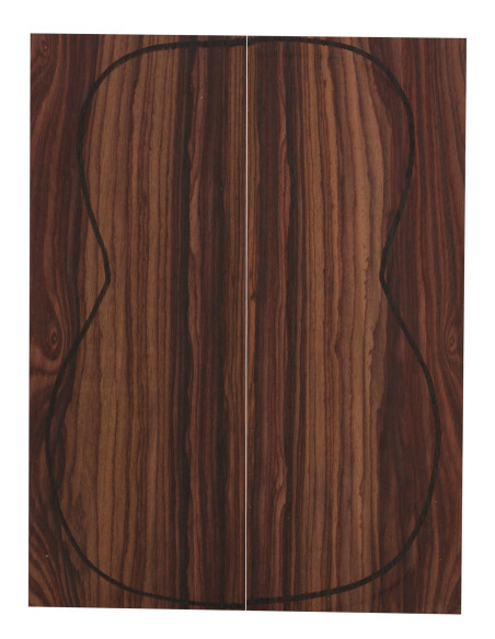 Cocobolo Backs (CITES) (255x90x3mm)x2
