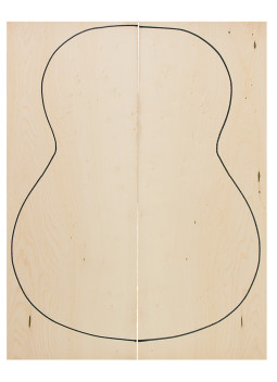 Birdseye maple guitar