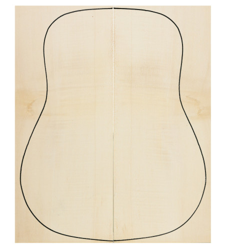 Fondos Arce Rizado 1ª Guitarra Acústica