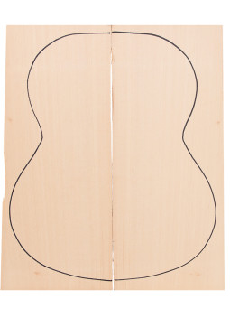 Abeto Sitka tapa guitarra