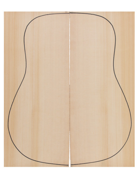sitka spruce soundboard