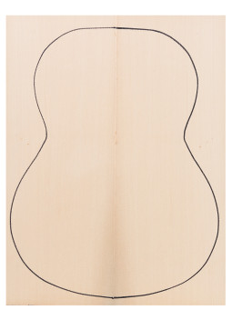Abeto Sitka guitarra
