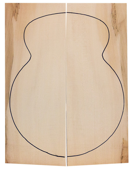 Archtop Guitar Flame Maple Backs