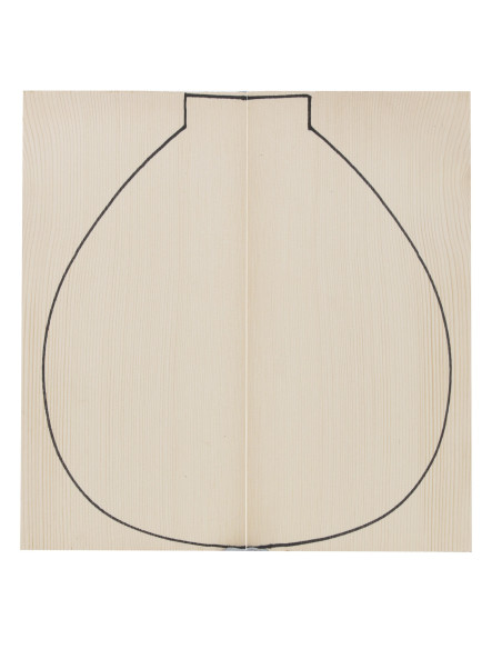European Spruce Top (400x160x4 mm)x2
