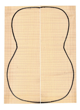 Fondos Arce Rizado (255x90x3mm)x2