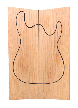 guitarra Arce Rizado Americano