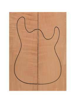 Tapa Body Cedro de Honduras (550x200x22 mm) x2 (CITES)