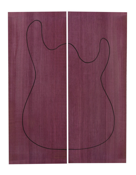 Tapa Body Purple Heart (550x200x22mm)x2