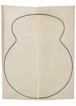 Fondos Arce Rizado archtop
