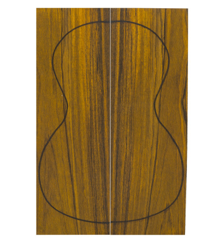 Cocobolo Backs (CITES) (320x120x3mm)x2