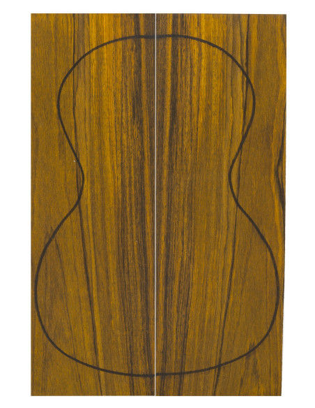 Fondos Cocobolo (CITES) (320x120x3mm)x2