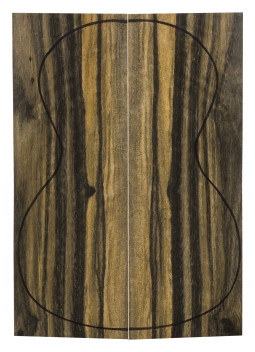 Fondos Ébano Exótico (320x120x3mm)x2