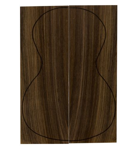Indian Rosewood Backs (320x120x3mm)x2