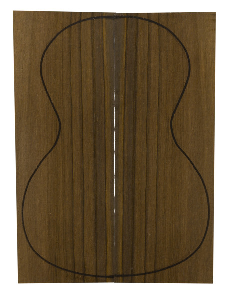 Madagascar Rosewood Backs (CITES) (320x120x3mm)x2