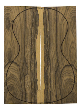 Ziricote Backs (320x120x3mm)x2