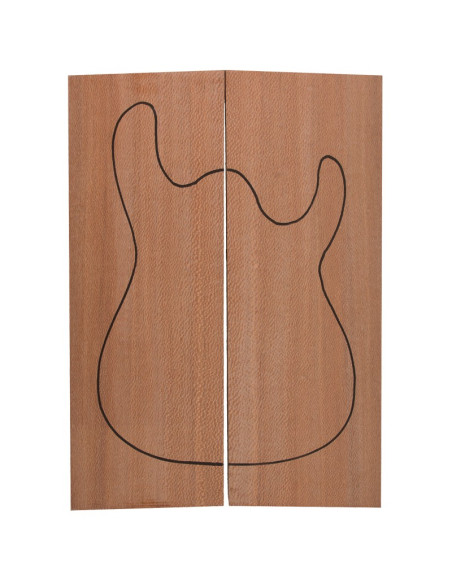 Tapa Body Brazilian Lacewood (550x200x22)x2