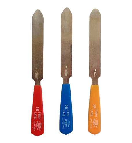 Set of 3 Uo-Chikyu Diamond Files for Fret (1R, 2R, 3R)