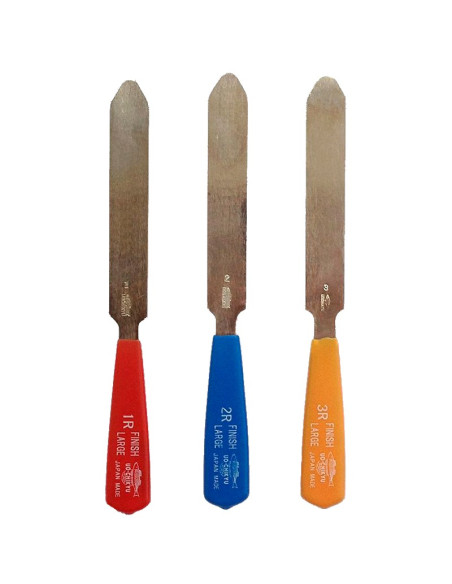 Set de 3 Limas Diamante para Traste Uo-Chikyu ( 1R,2R,3R )