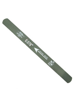 Lima Ranura de Cejuela Doble Filo Uo-Chikyu 1,98 mm