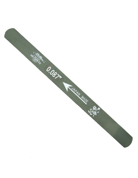 Lima Ranura de Cejuela Doble Filo Uo-Chikyu 0,43 mm