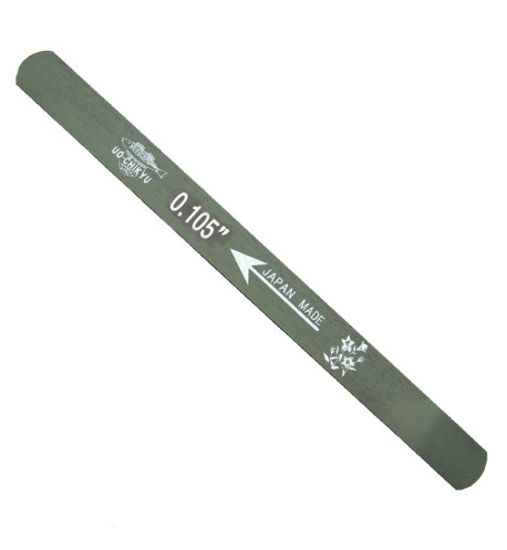 Uo-Chikyu Double Edged Nut Slot Japanese File 2,67 mm