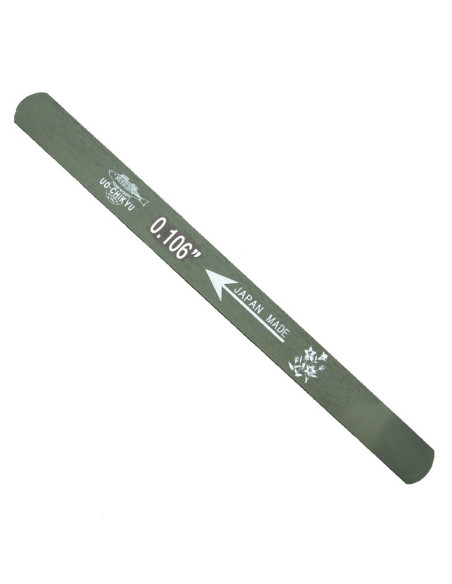 Lima Ranura de Cejuela Doble Filo Uo-Chikyu 2,69 mm