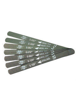 Set de 7 Limas para Ranura de Cejuela Uo-Chikyu