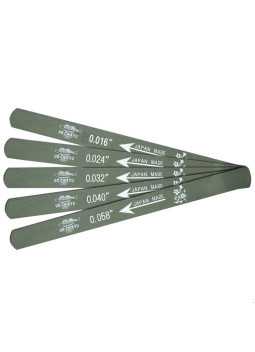 Set de 5 Limas para Ranura de Cejuela Uo-Chikyu