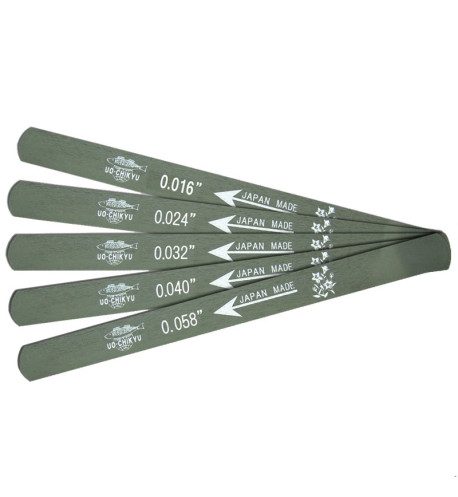 Set of 5 Uo-Chikyu Nut Slot Japanese Files