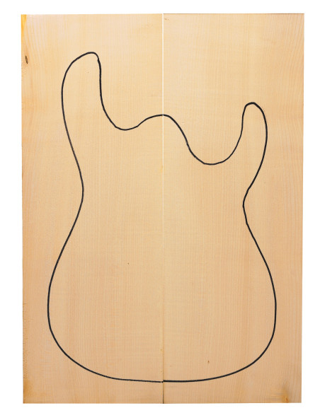 cuerpo guitarra arce