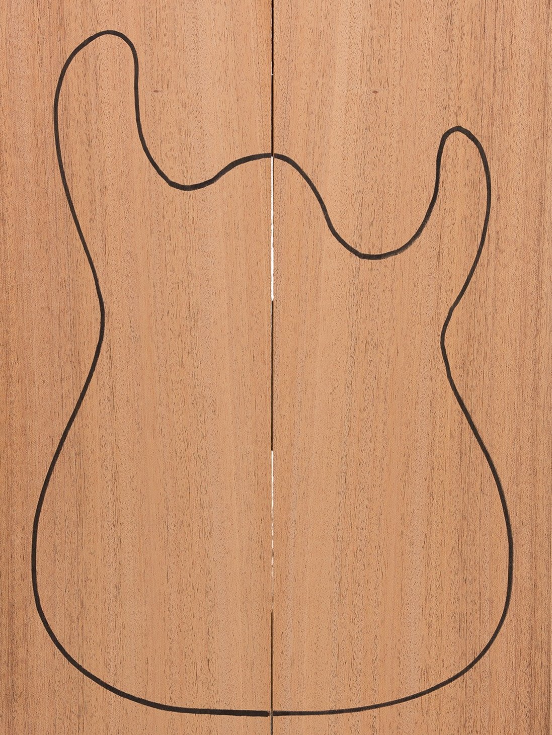 African Mahogany Drop Top for Electric