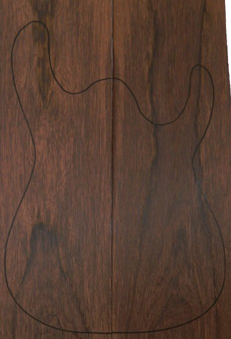 Madagascar Rosewood Drop Top for Electric