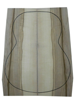 Curly Ash Back Classic Guitar