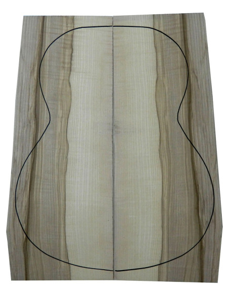 Curly Ash Back Classic Guitar