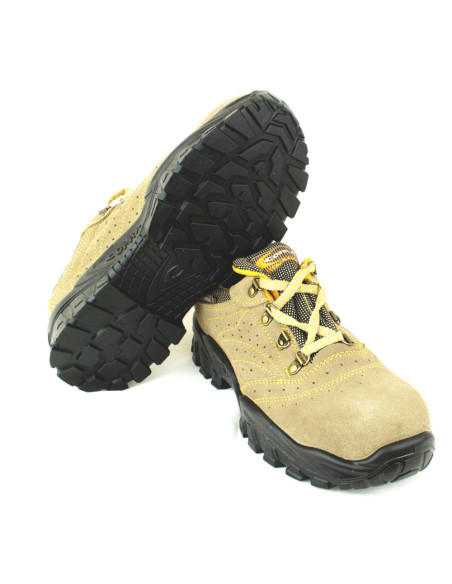 Zapato Serraje Perf. Punt y Plant. Acero