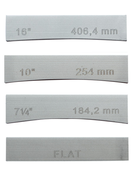 Set Básico Acc. Pres.Traste Rad. 71/4" 12" 16" Pla