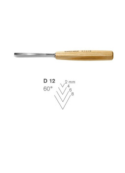 Pfeil D 12/2 Initiation Gouge | Maderas Barber